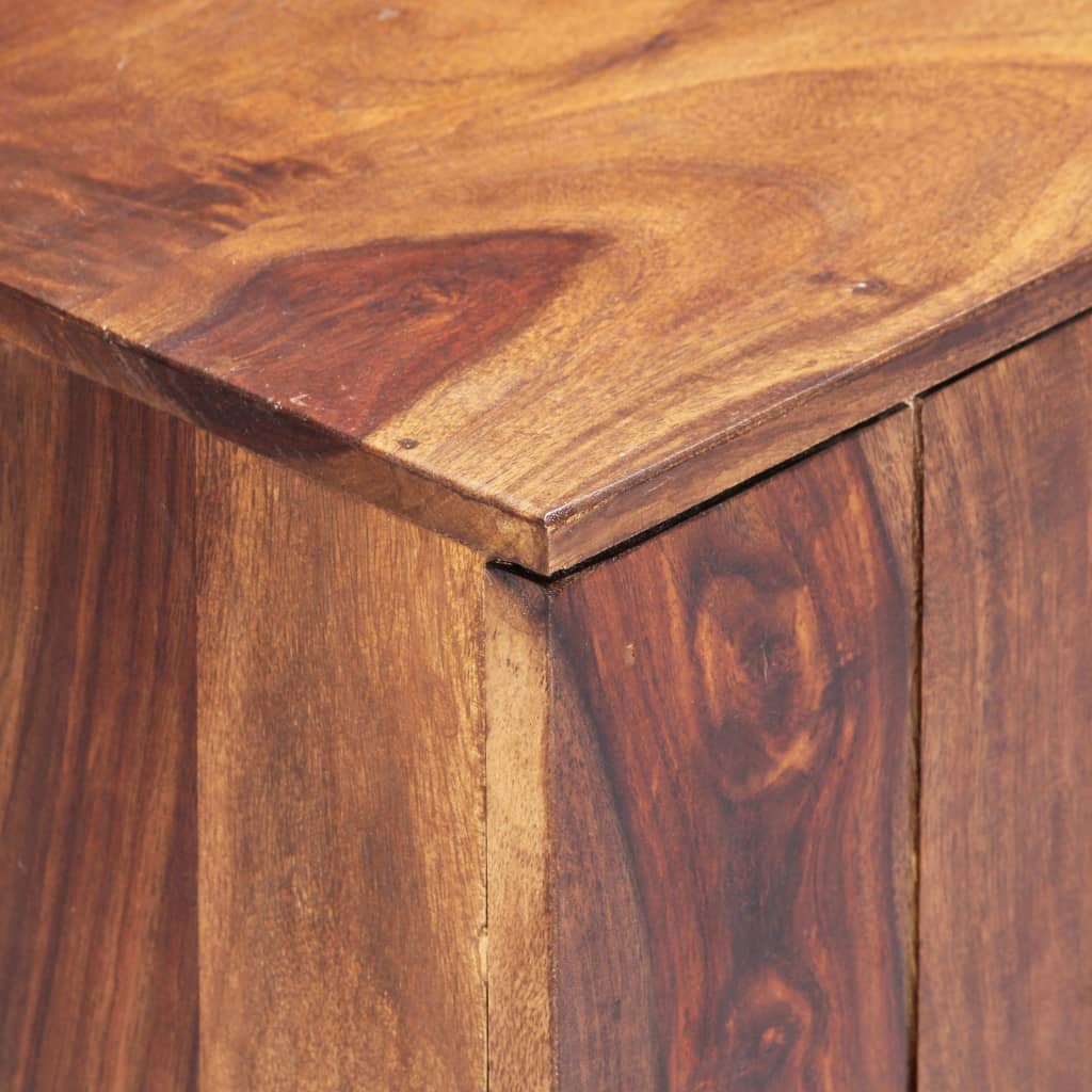 vidaXL Mesa consola de madera maciza de sheesham 90x30x75 cm