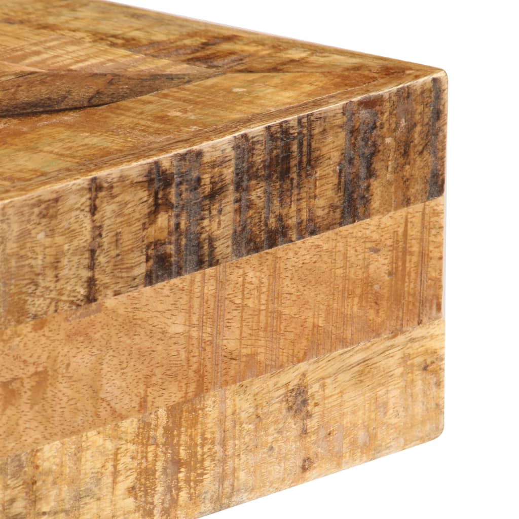 vidaXL Mesa consola de madera maciza de mango 80x40x75 cm