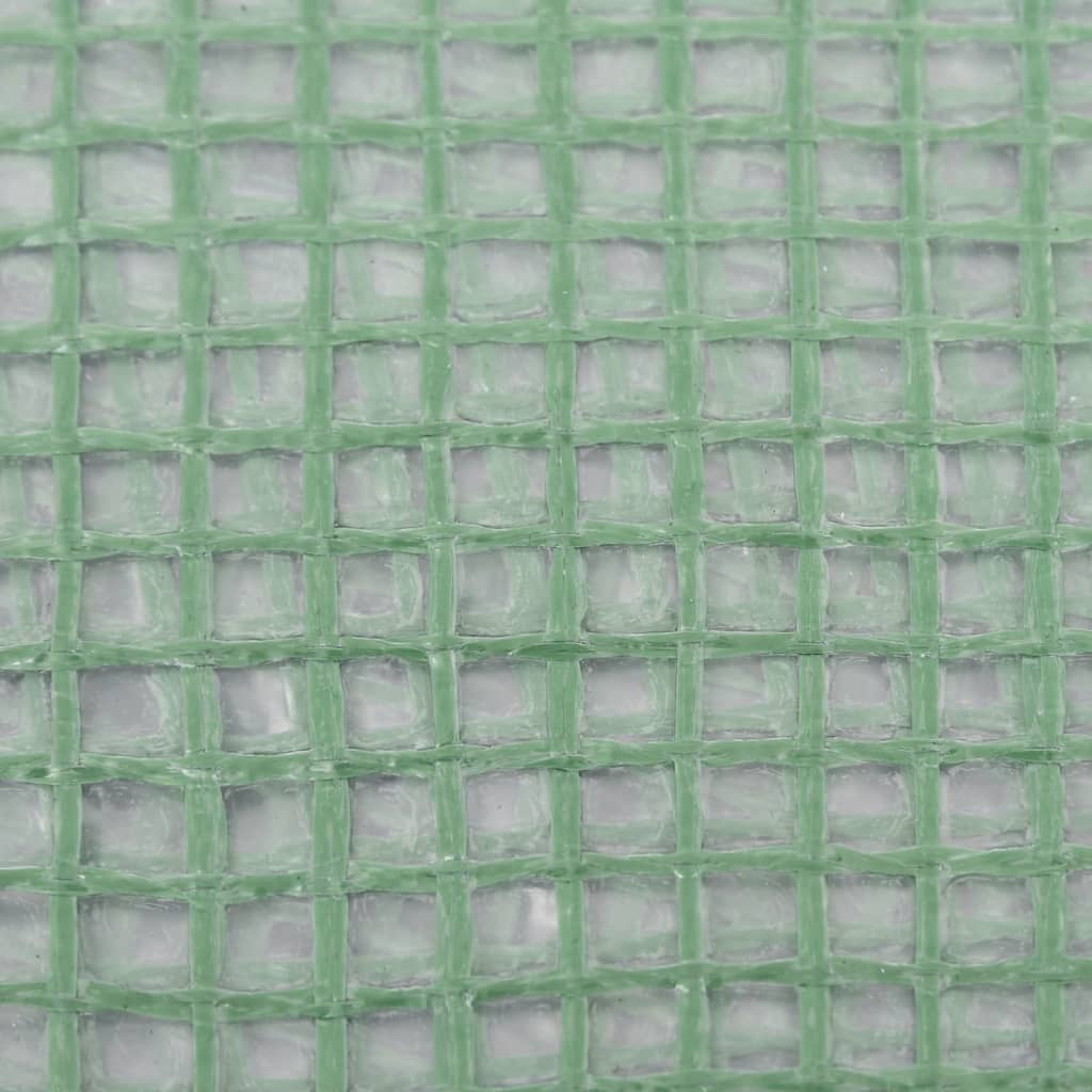 vidaXL Cubierta repuesto de invernadero verde (27 m²) 300x900x200 cm