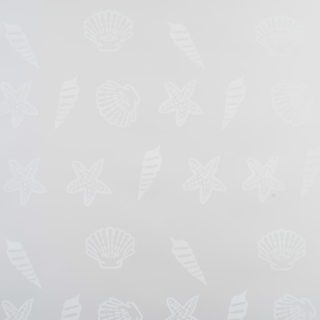 vidaXL Persiana enrollable de ducha estrella de mar 80x240 cm