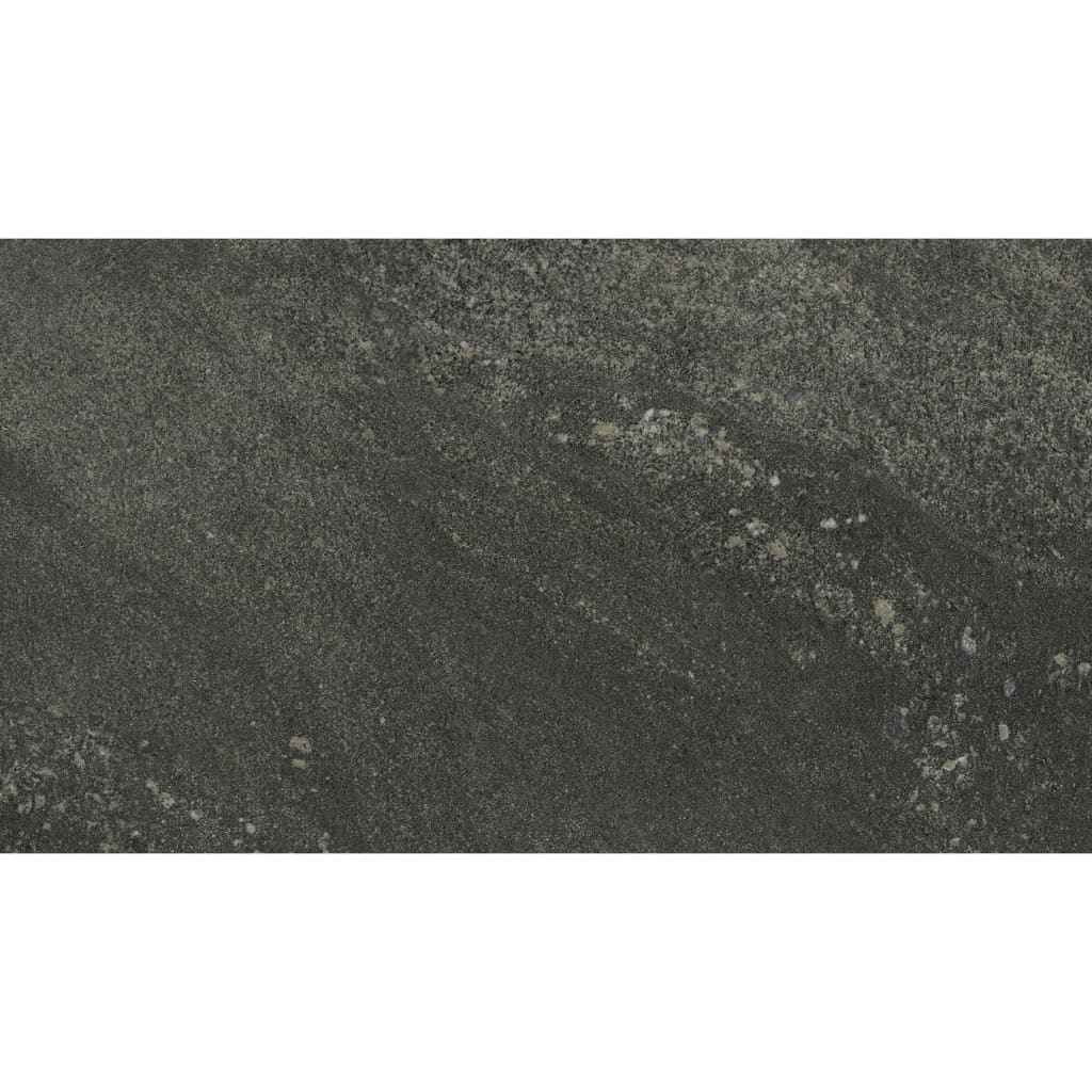 Grosfillex Baldosa de pared Gx Wall+ gris oscuro piedra 30x60cm 11 uds