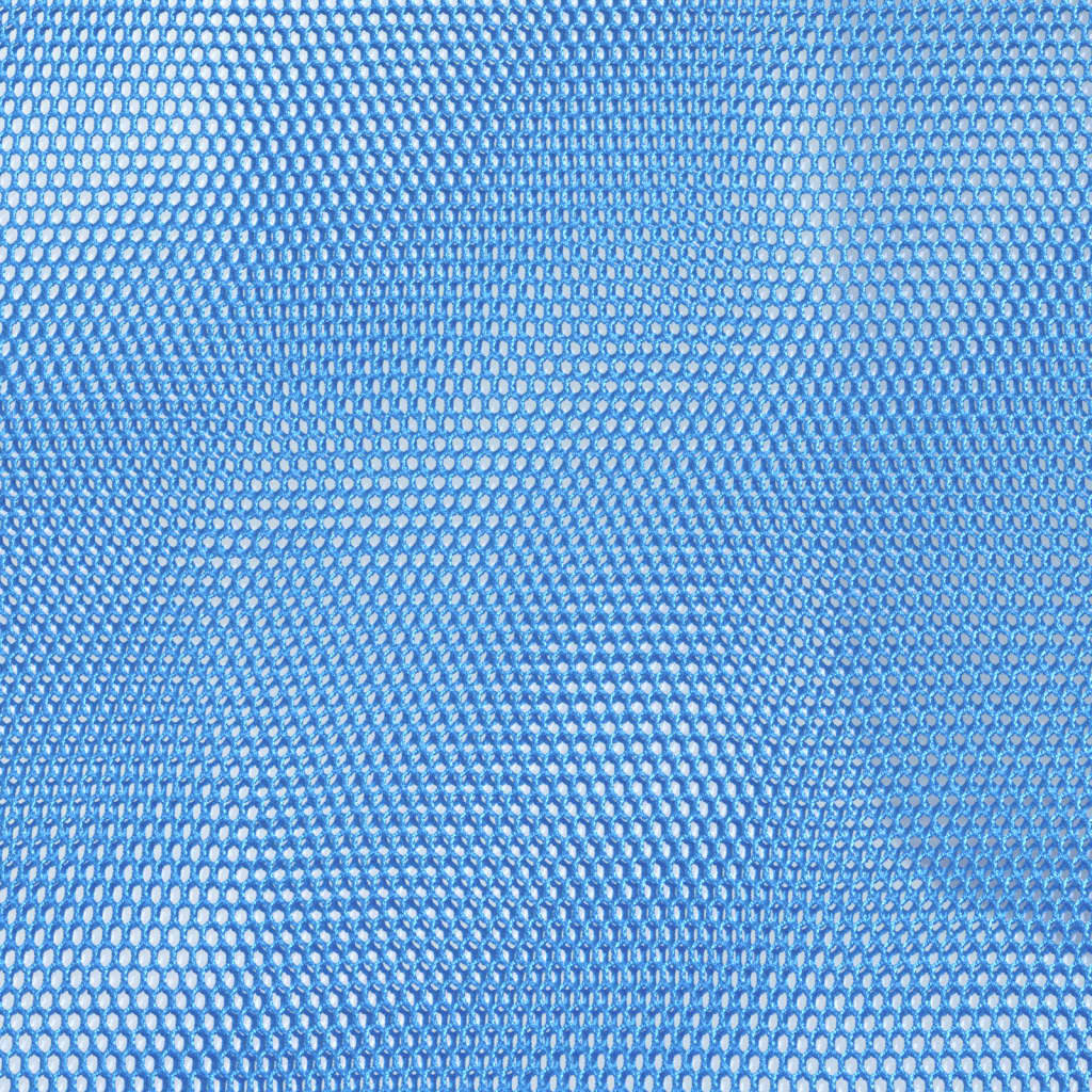 vidaXL Silla de oficina regulable en altura tela de malla azul