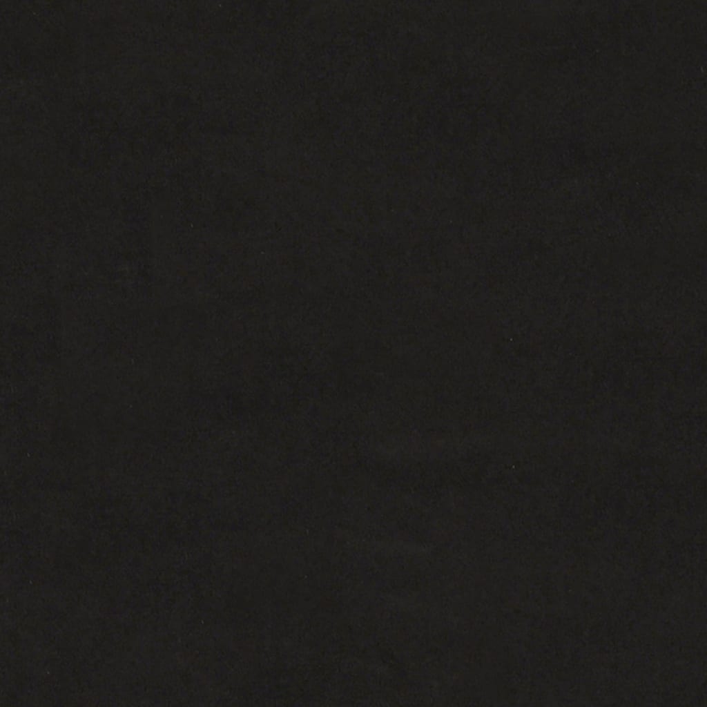 vidaXL Banco de terciopelo negro 98x56x69 cm