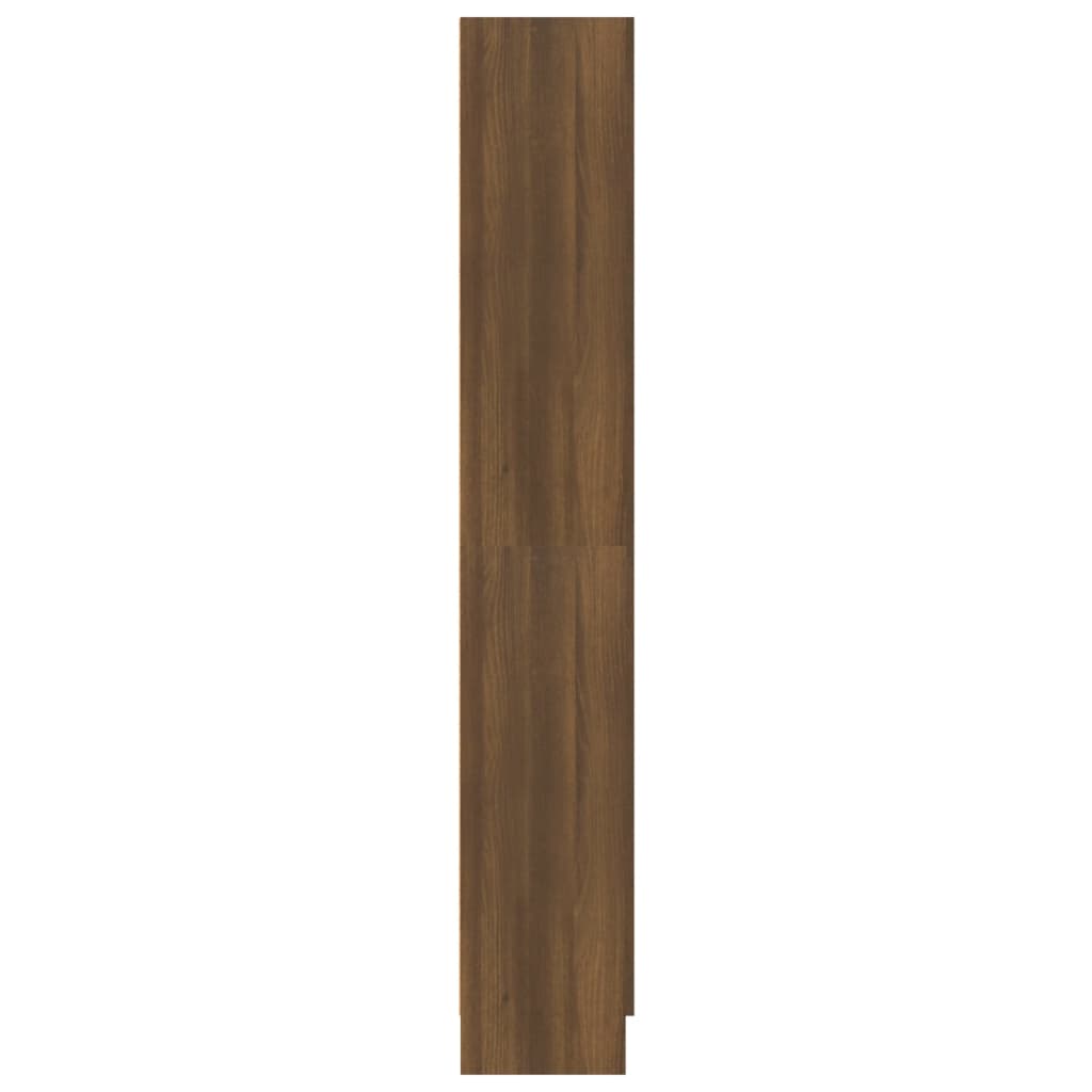 vidaXL Estantería madera contrachapada roble marrón 82,5x30,5x185,5 cm