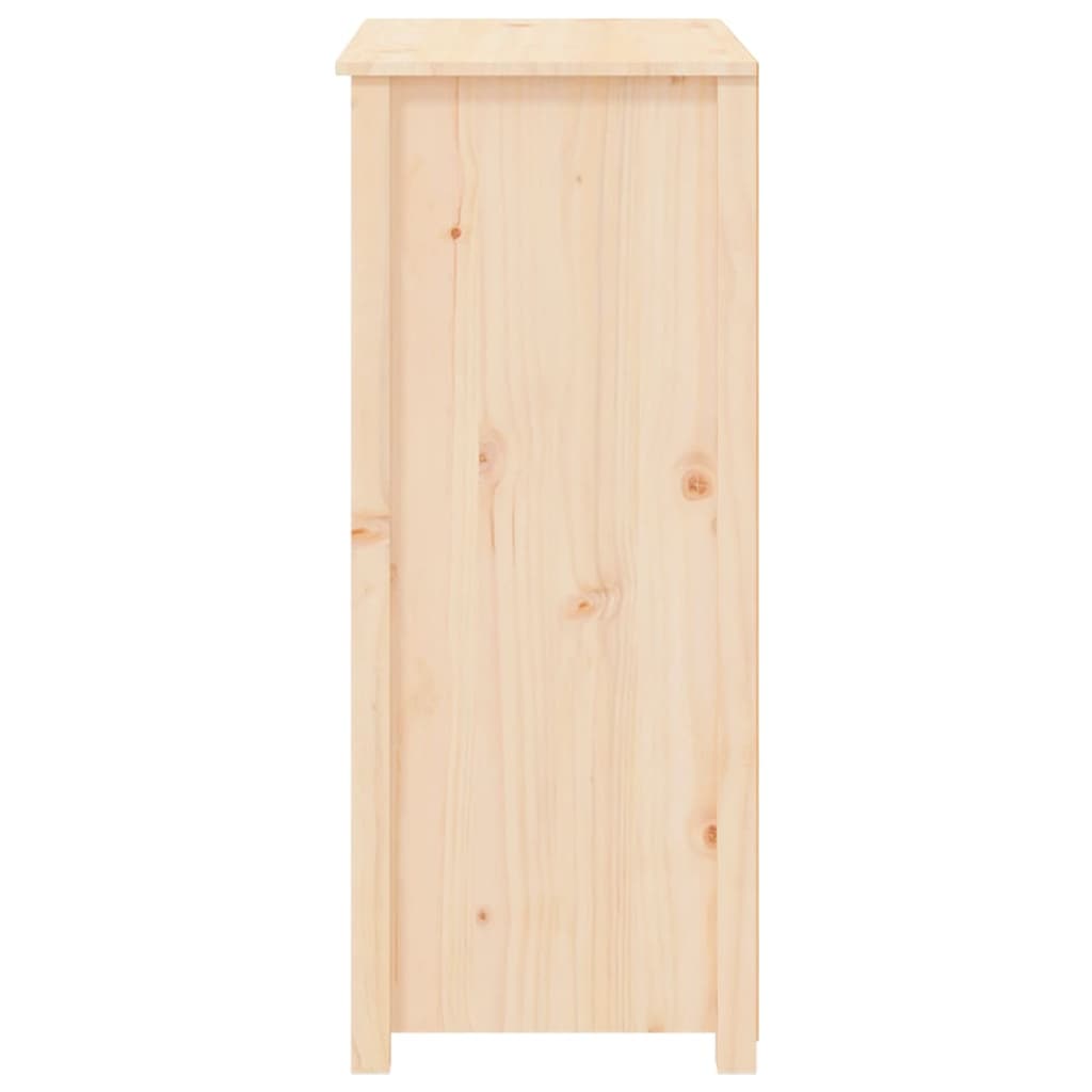 vidaXL Aparador alto de madera maciza de pino 83x41,5x100 cm