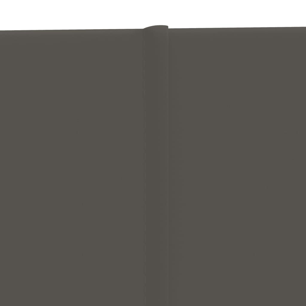 vidaXL Paneles de pared 12 uds terciopelo gris oscuro 60x30 cm 2,16 m²