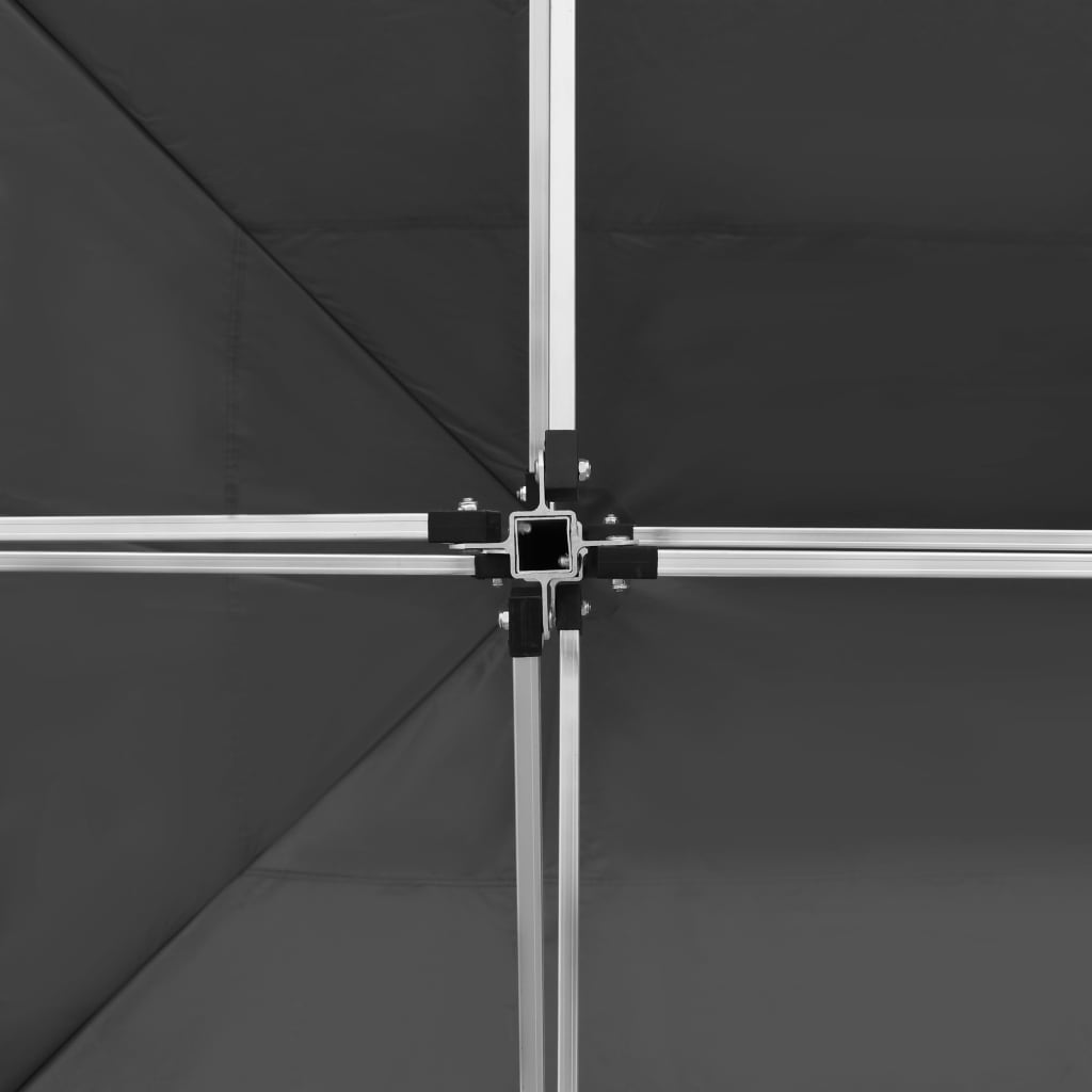 vidaXL Carpa plegable profesional de aluminio gris antracita 4,5x3 m