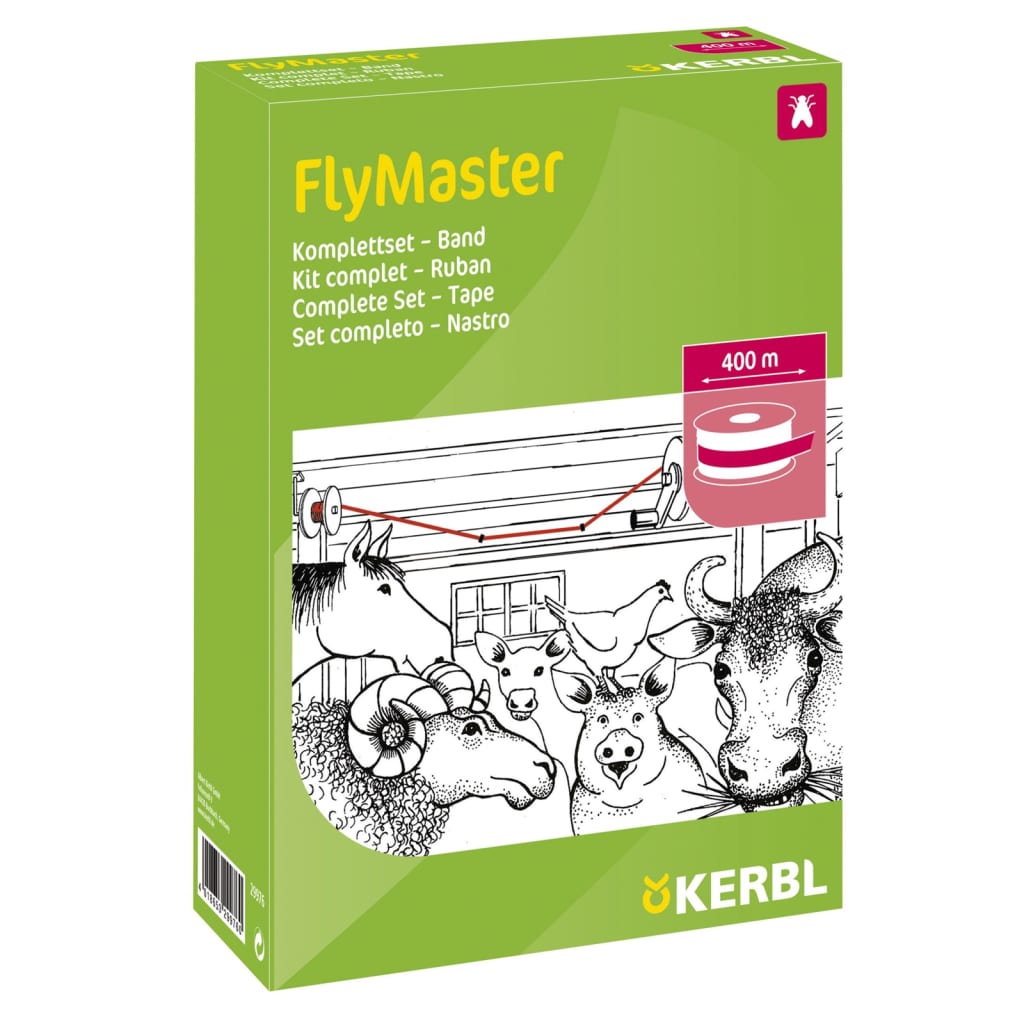 Kerbl Set completo de trampa atrapamoscas Flymaster