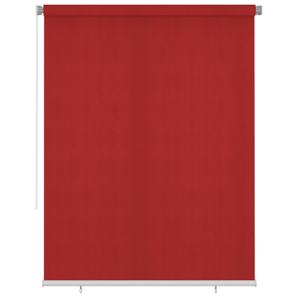 vidaXL Persiana enrollable de exterior 180x230 cm rojo