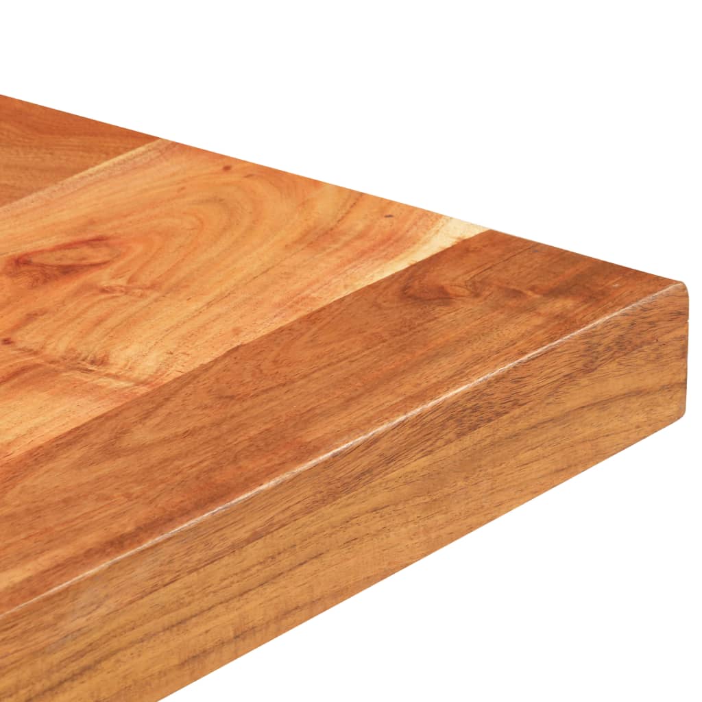 vidaXL Mesa de bistró cuadrada madera de acacia maciza 80x80x75 cm