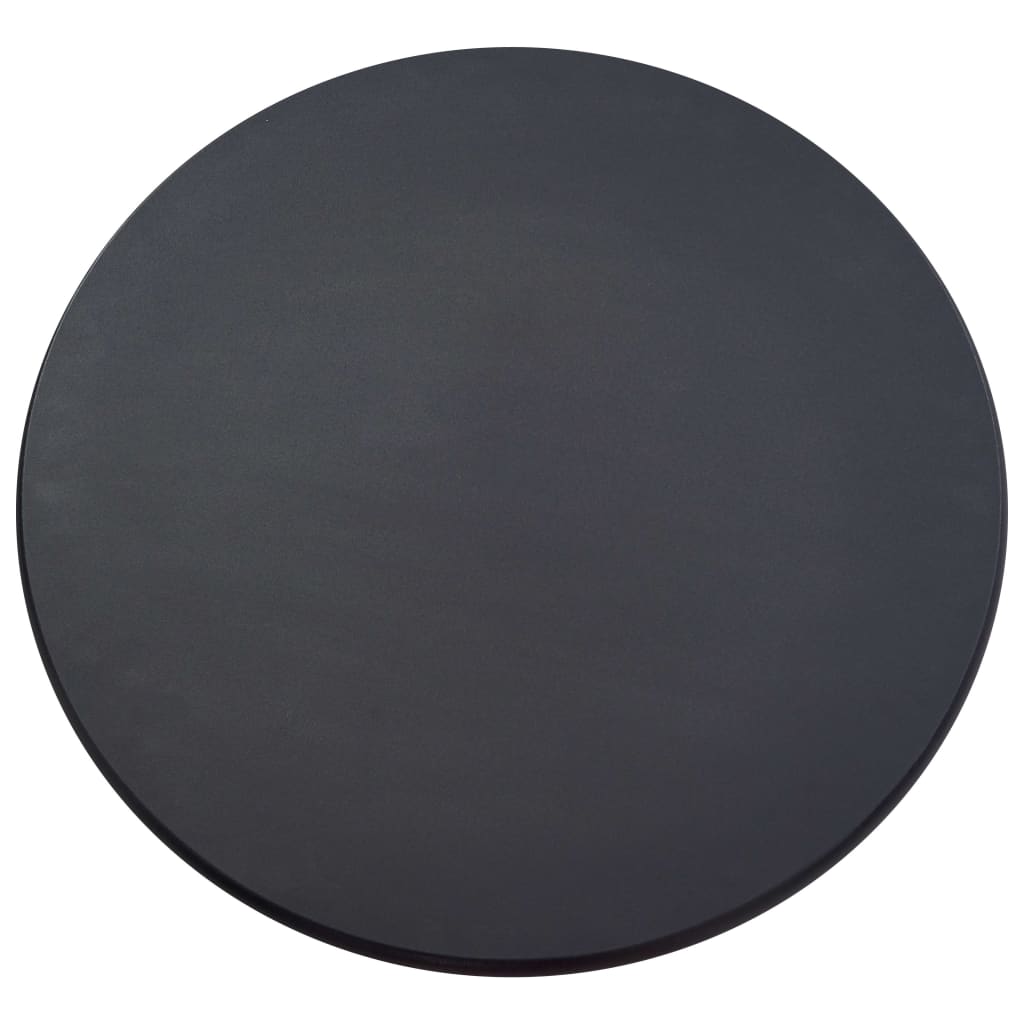 vidaXL Mesa alta de cocina MDF negro 60x107,5 cm