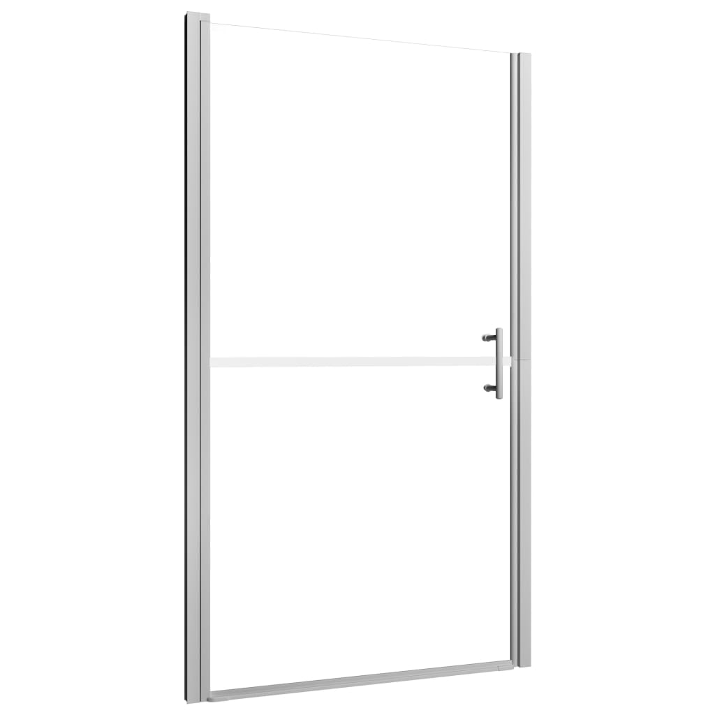 vidaXL Puerta de ducha de vidrio templado esmerilado 100x178 cm