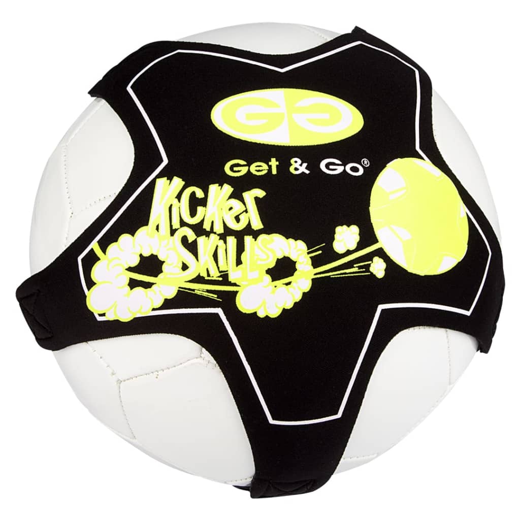 Get & Go Juego de entrenamiento de fútbol negro y amarillo