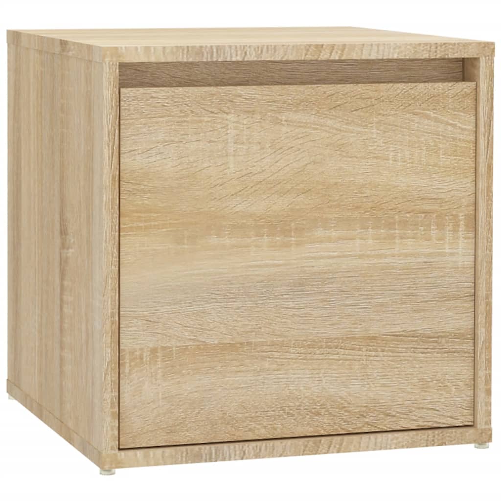 vidaXL Juego de muebles de recibidor madera contrachapada roble Sonoma