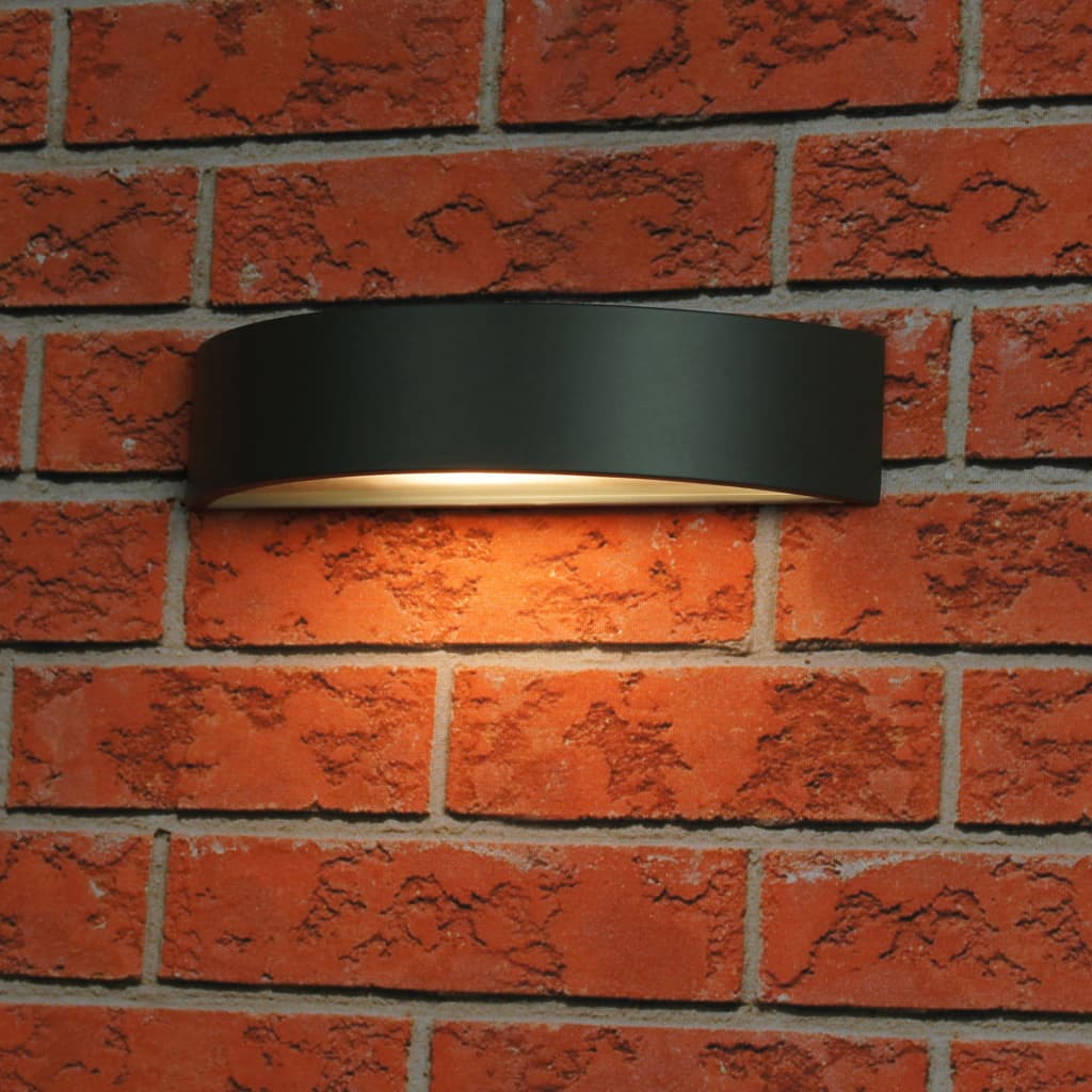 Smartwares Lámpara de pared para exterior gris 5x25x8 cm