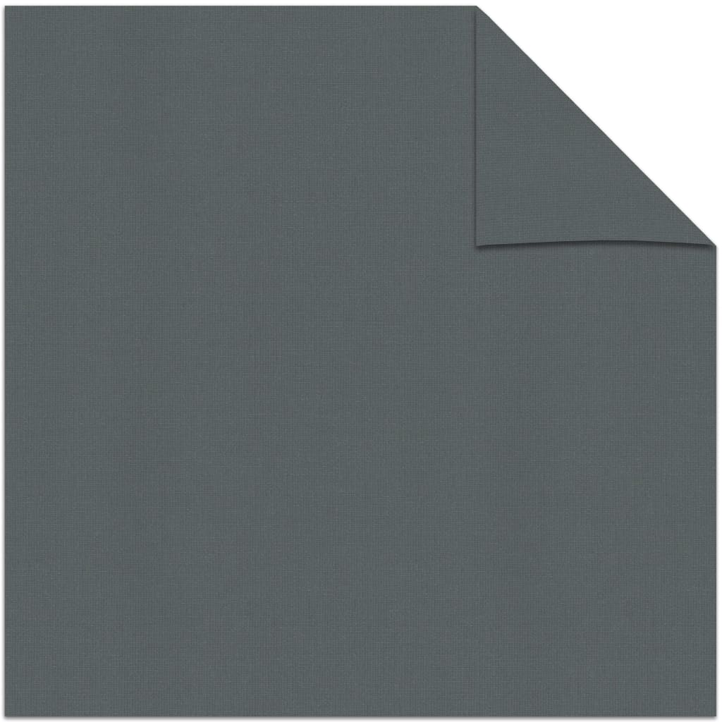 Decosol Mini estor enrollable translúcido Uni gris antracita 87x160 cm