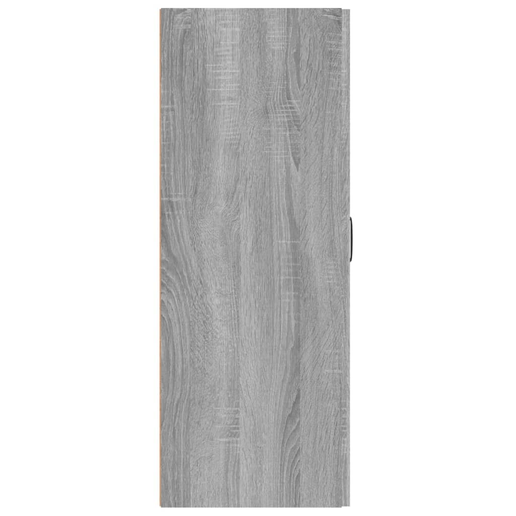vidaXL Armario colgante madera de ingeniería gris sonoma 69,5x34x90 cm