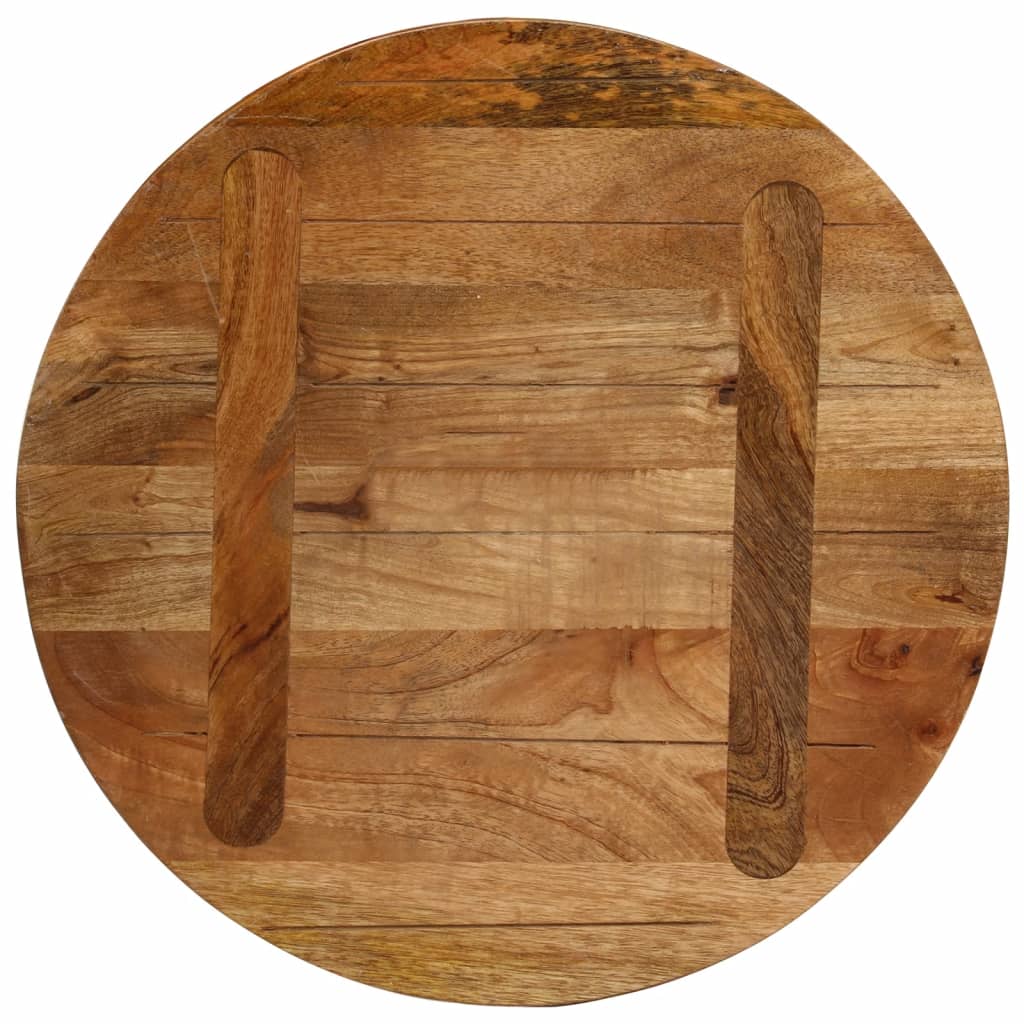 vidaXL Tablero de mesa redondo madera maciza de mango Ø 40x2,5 cm