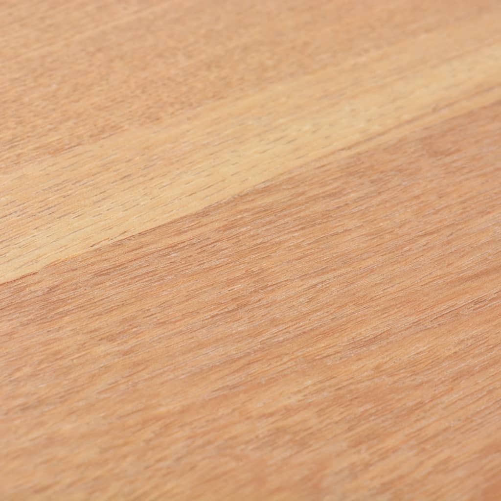 vidaXL Mesa de centro de madera de fresno 100x55x36 cm
