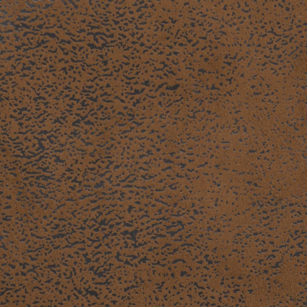 vidaXL Sofá chesterfield de 2 plazas tela marrón
