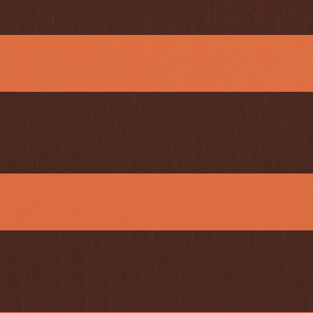vidaXL Toldo para balcón tela oxford naranja y marrón 90x300 cm