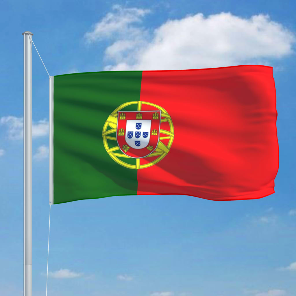 vidaXL Bandera de Portugal 90x150 cm