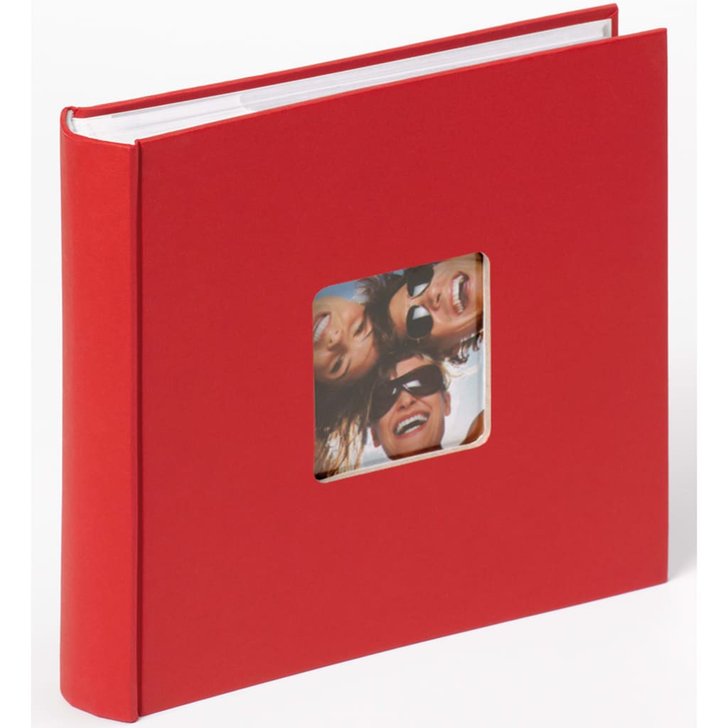 Walther Design Álbum de fotos Fun Memo rojo 200 páginas 10x15 cm
