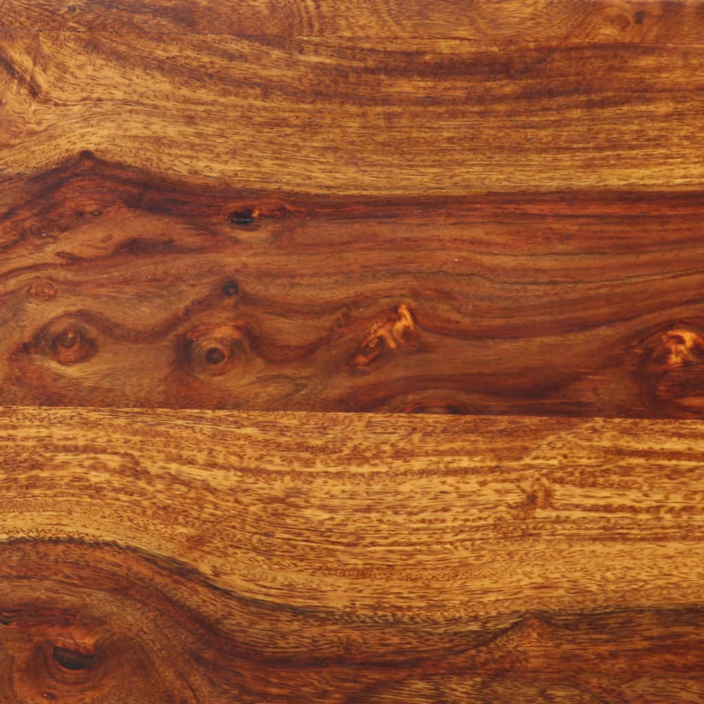 vidaXL Banco de castillo de madera maciza de sheesham 160x35x45 cm