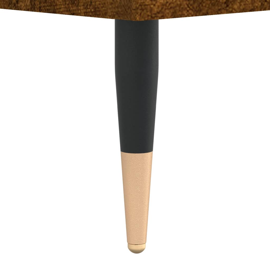 vidaXL Mueble zapatero madera contrachapada roble ahumado 70x36x60 cm