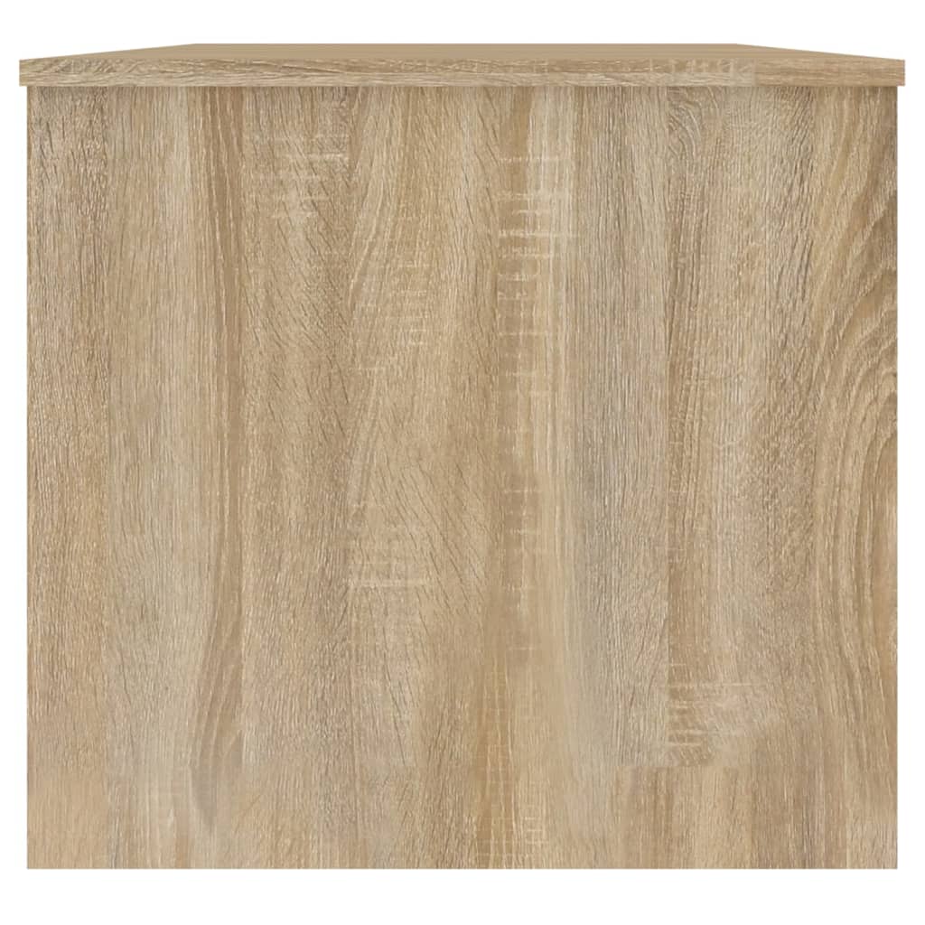 vidaXL Mesa de centro madera contrachapada Sonoma 102x50,5x46,5 cm