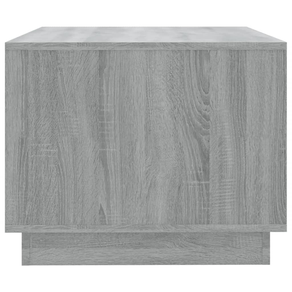 vidaXL Mesa de centro madera de ingeniería gris Sonoma 102,5x55x44 cm