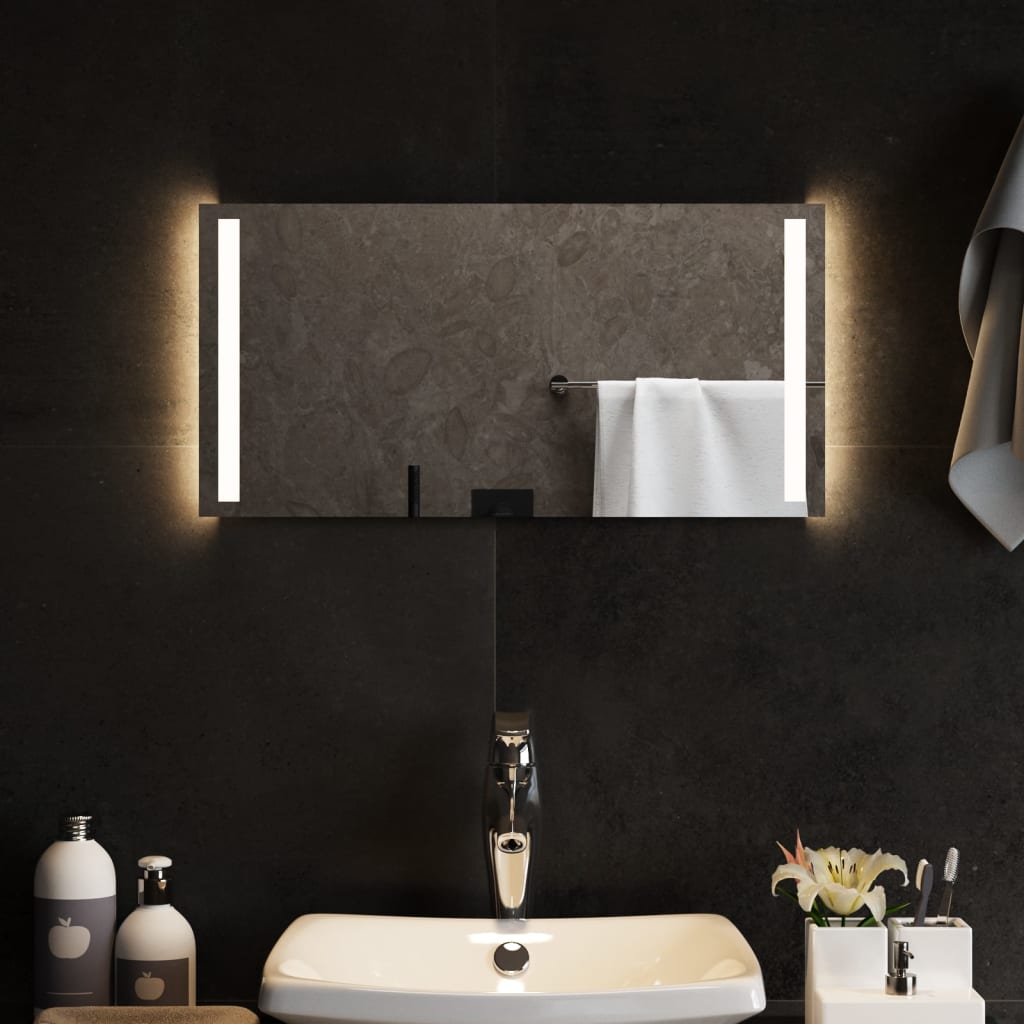 vidaXL Espejo de baño con LED 60x30 cm