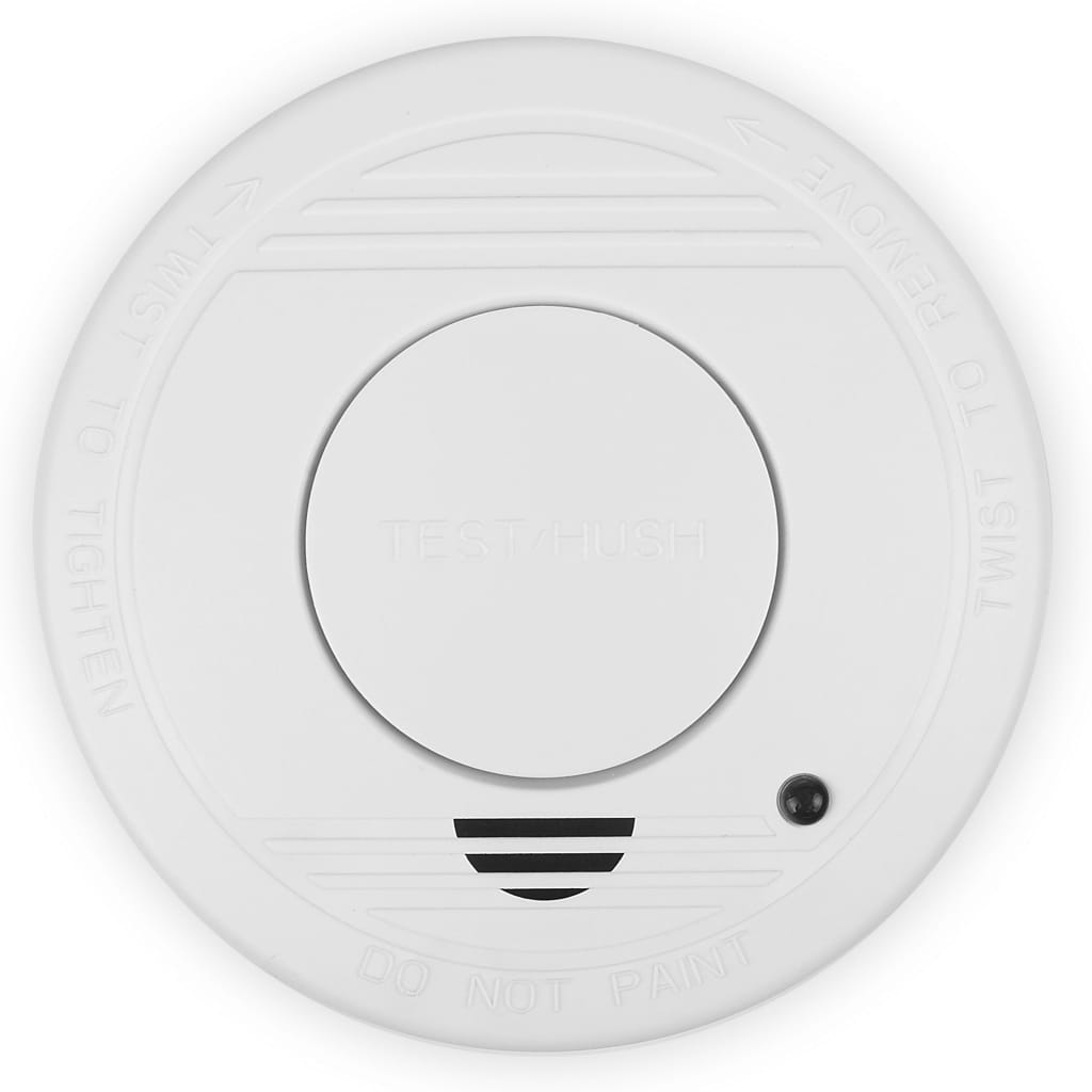 Smartwares Detector de humo blanco 10x10x3,5 cm