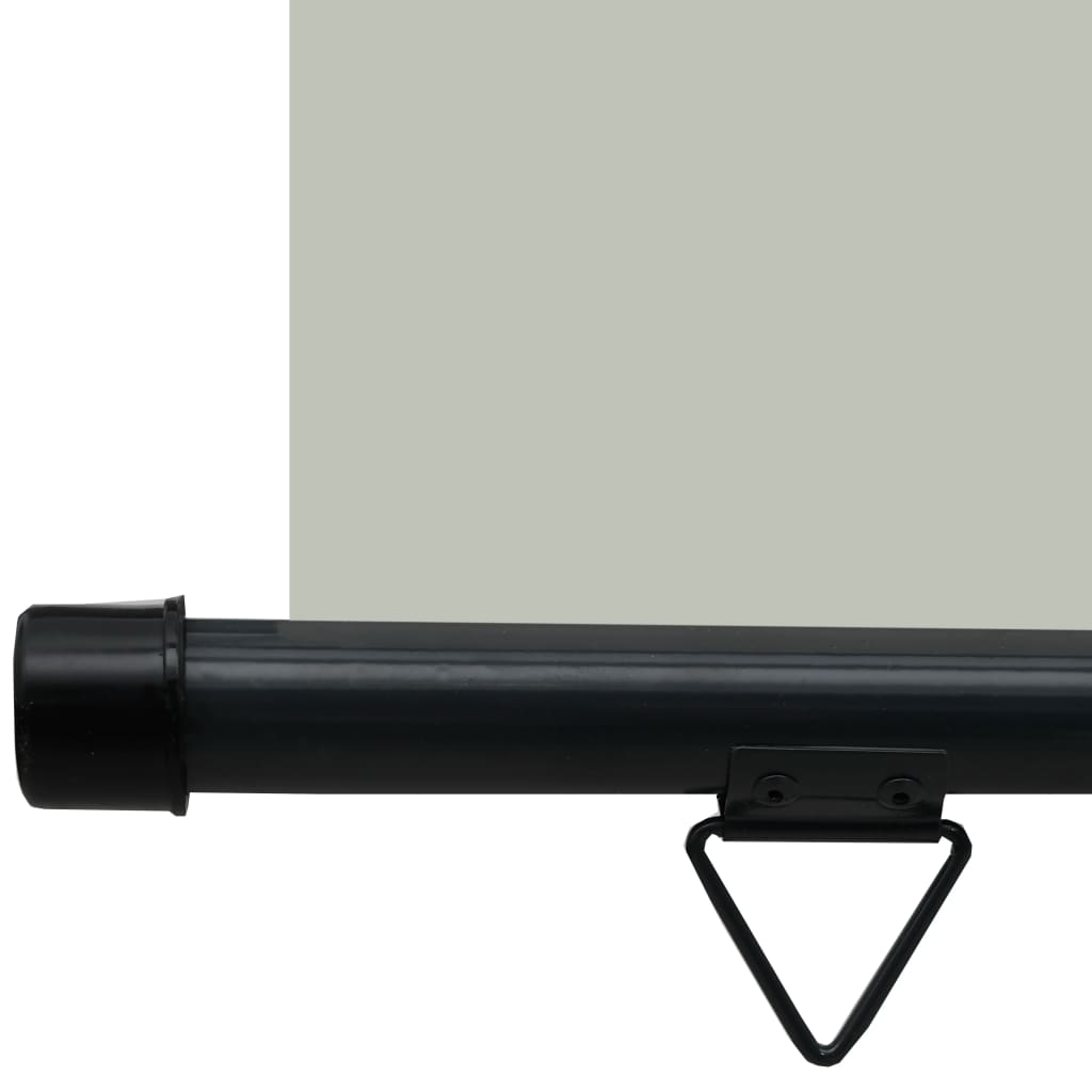 vidaXL Toldo lateral de balcón gris 170x250 cm