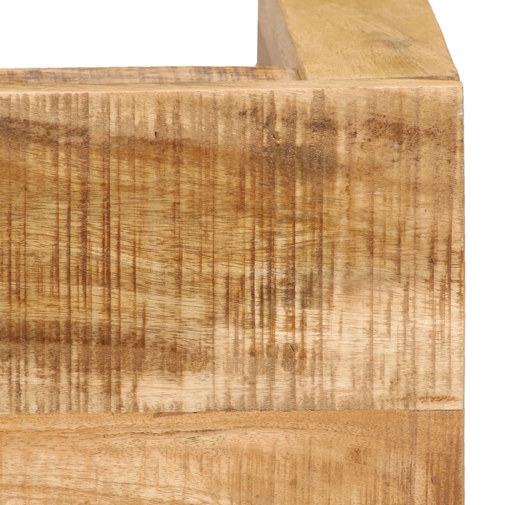vidaXL Mesa de centro madera maciza de mango 100x60x40 cm