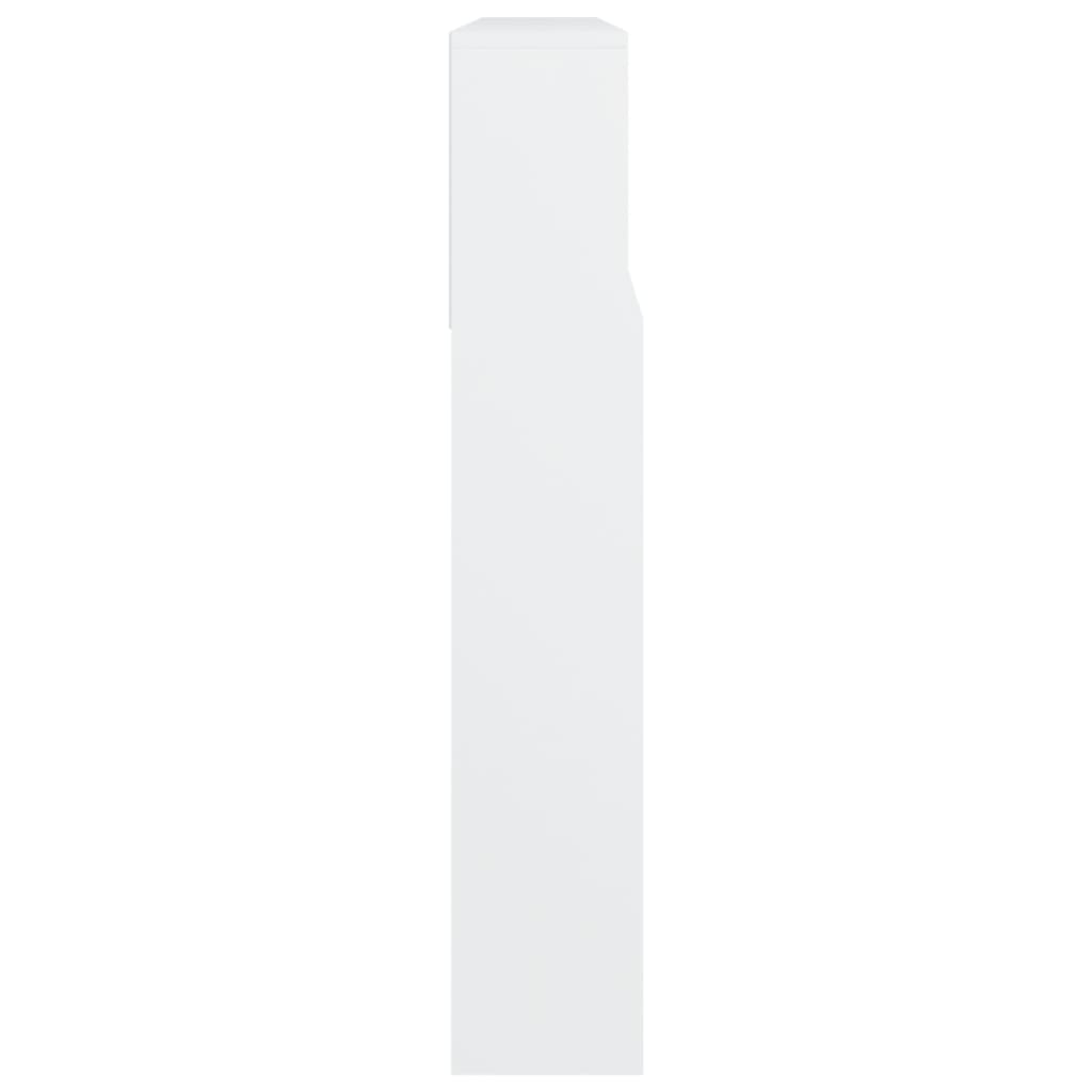 vidaXL Mueble cabecero blanco 220x19x103,5 cm