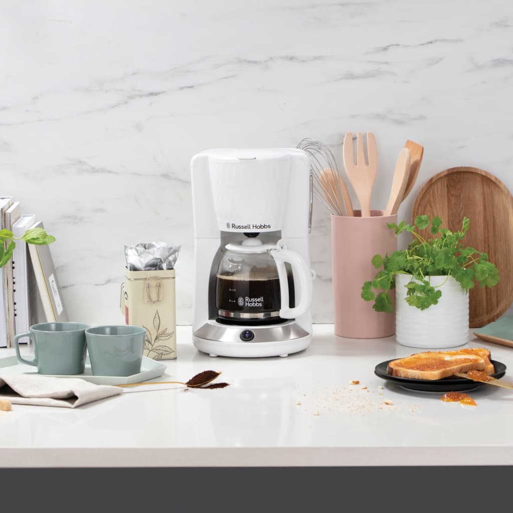 Russell Hobbs Cafetera Honeycomb blanco