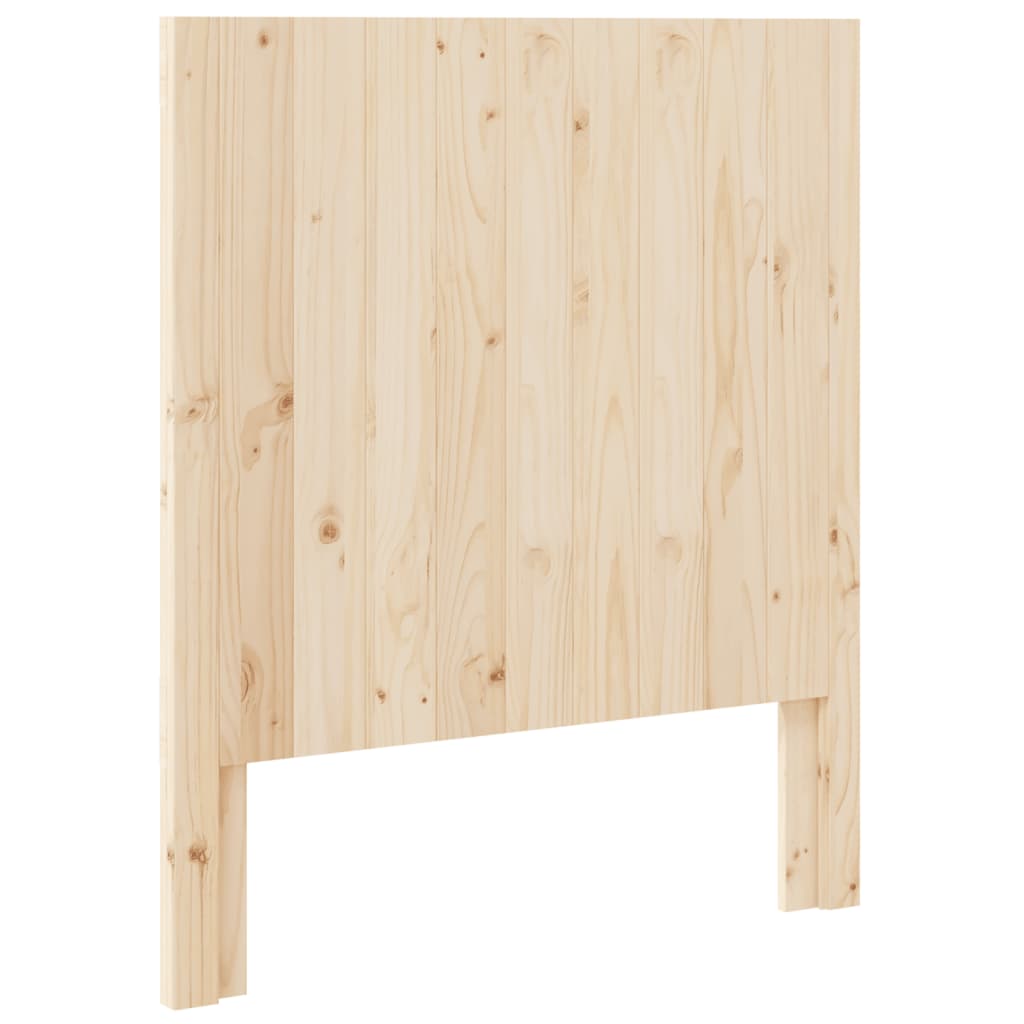 vidaXL Cabecero de cama madera maciza de pino 80x104 cm