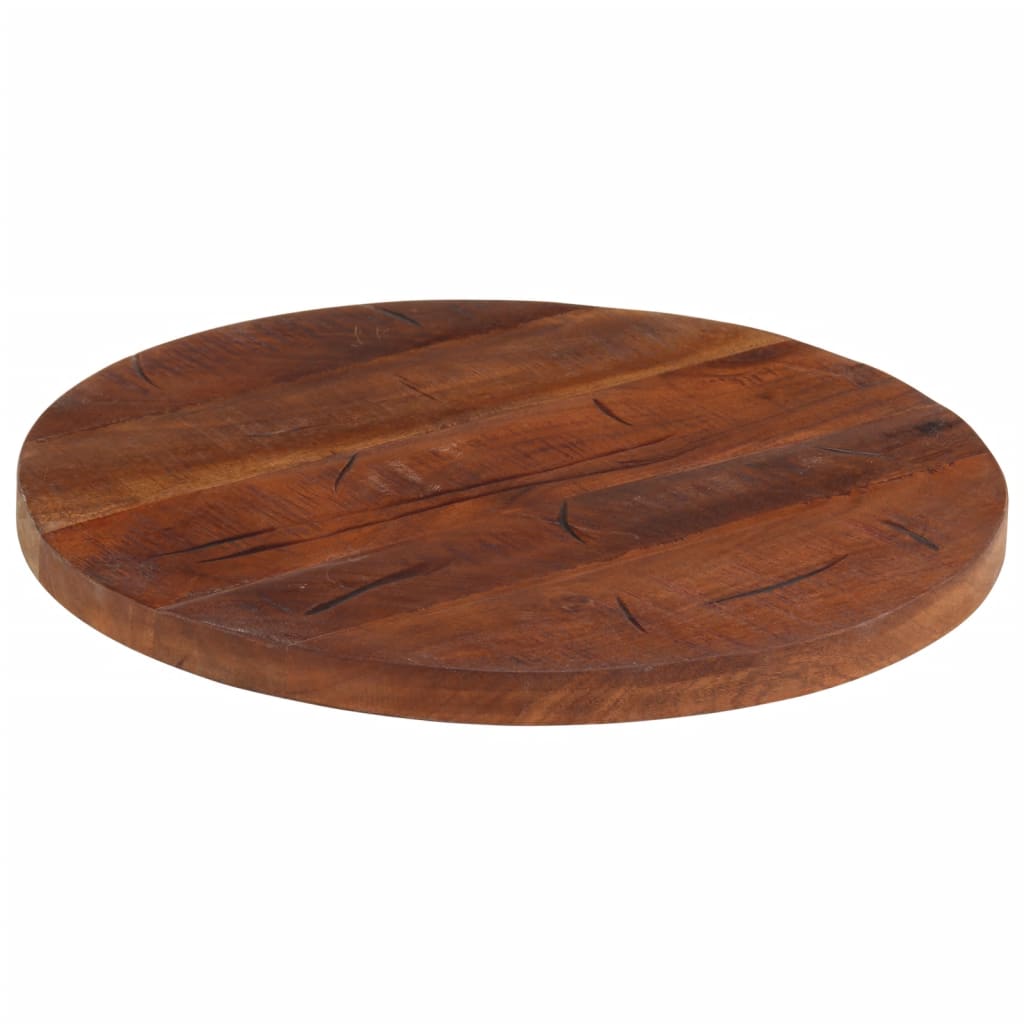vidaXL Tablero de mesa redondo madera maciza reciclada Ø 50x2,5 cm