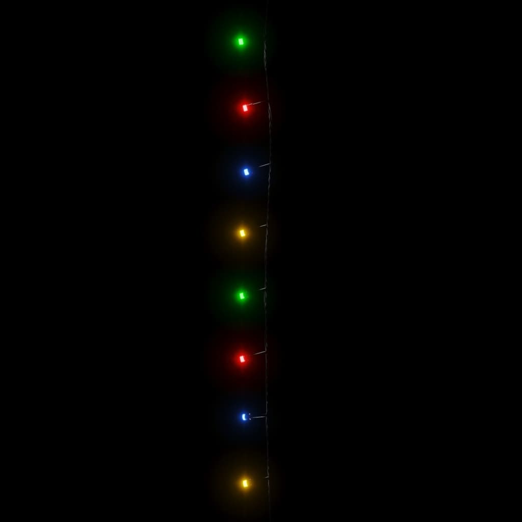 vidaXL Cadena de luces con 400 LEDs 40 m 8 efectos de luz de colores