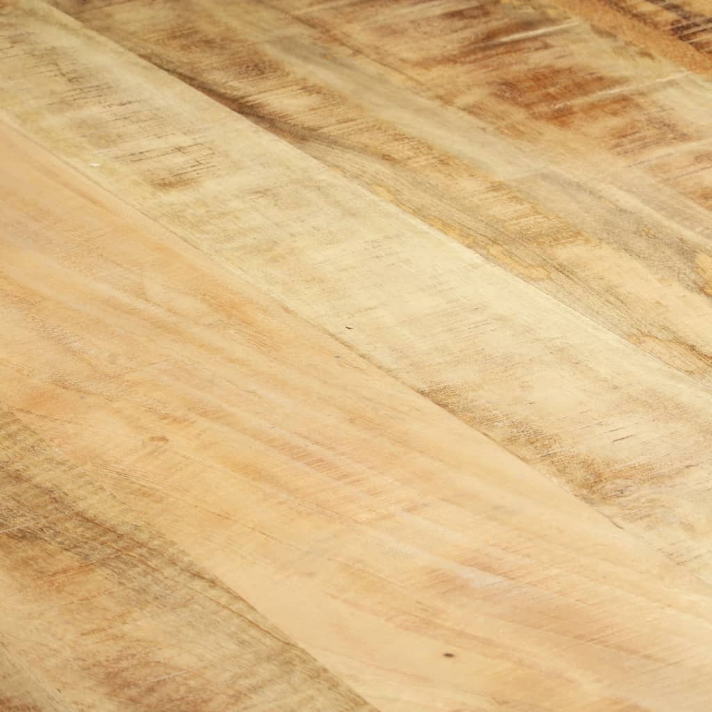 vidaXL Mesa de comedor madera de mango rugosa 180x90x76 cm