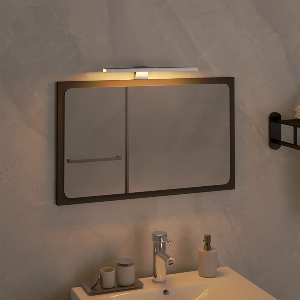 vidaXL Lámpara de espejo LED blanco cálido 5,5 W 3000 K 30 cm