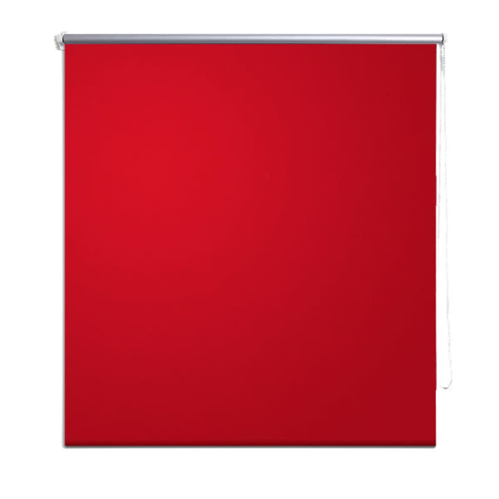 Estor Persiana Enrollable 80 x 230 cm Rojo