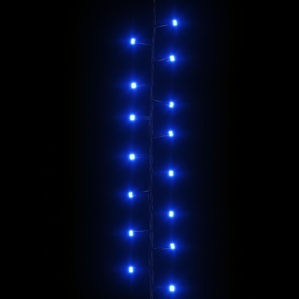 vidaXL Tira de luces compacta con 400 LED PVC azul 13 m