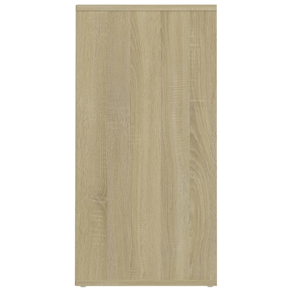 vidaXL Mueble zapatero madera contrachapada roble Sonoma 31,5x35x70 cm