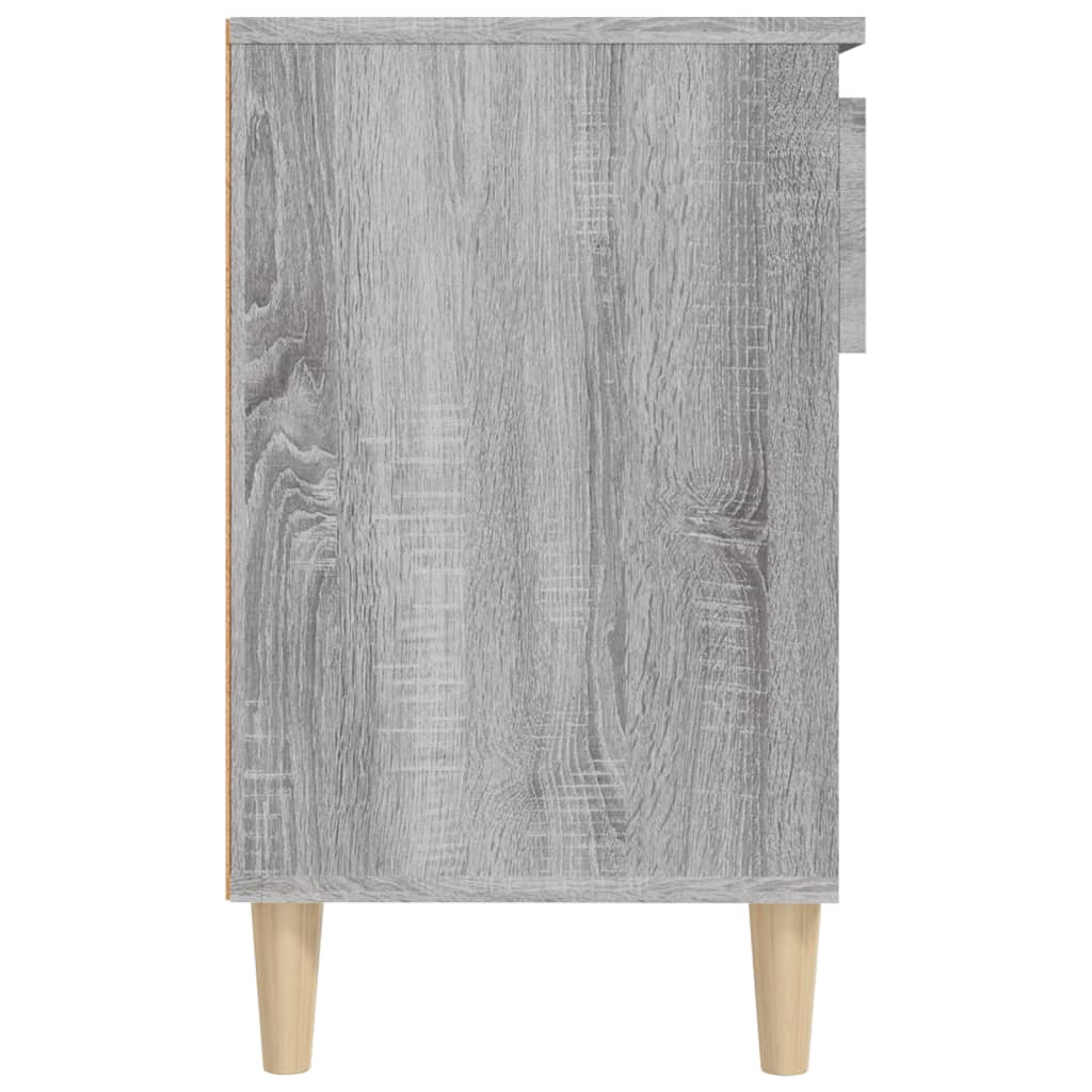 vidaXL Mueble zapatero madera contrachapada gris Sonoma 102x36x60 cm
