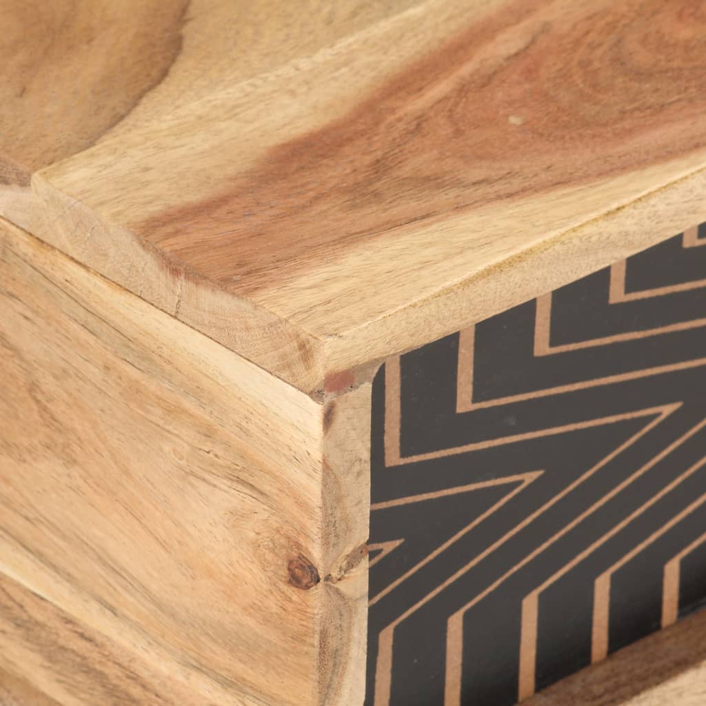 vidaXL Mesa de centro madera maciza de acacia 100x50x39 cm