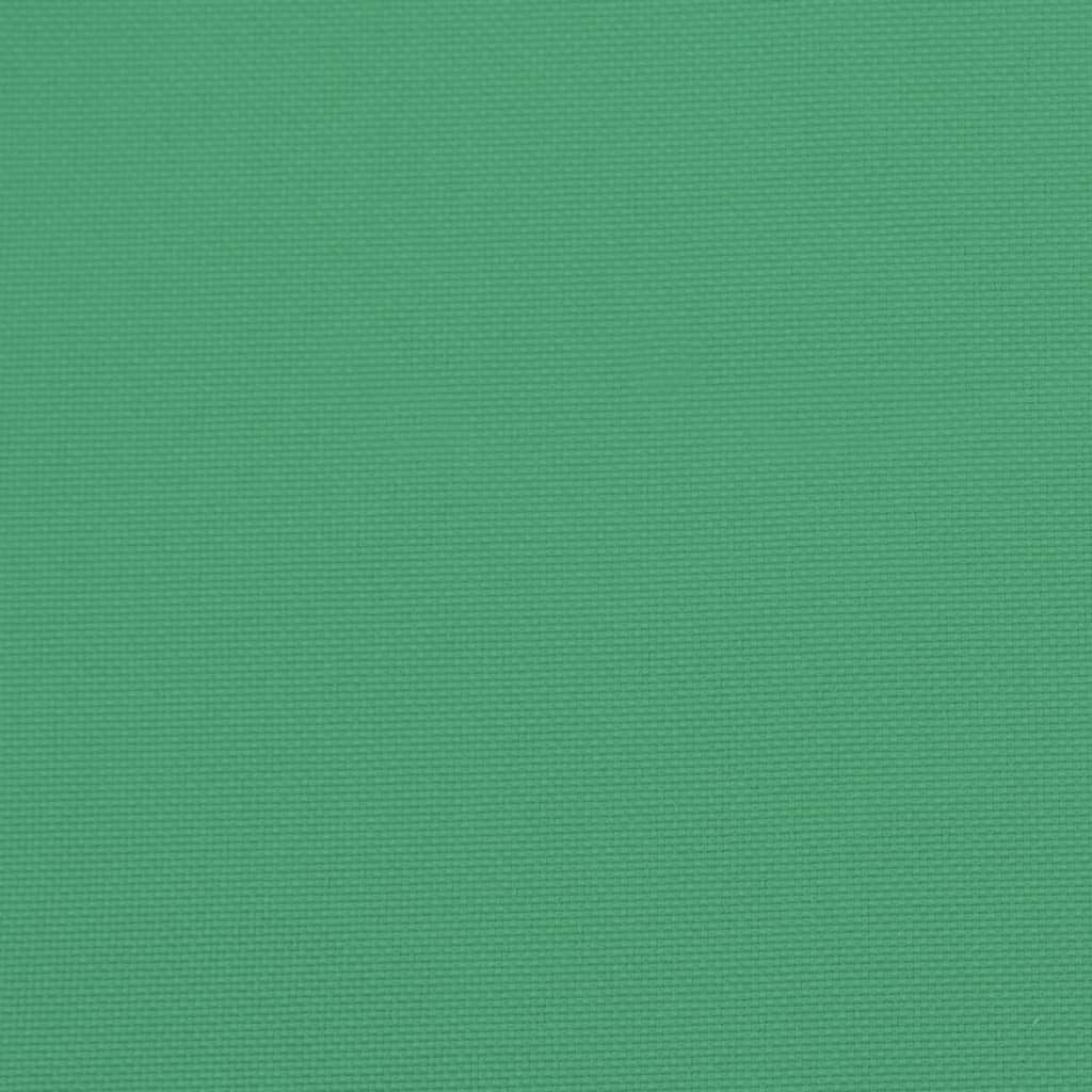 vidaXL Cojín de banco de jardín tela Oxford verde 150x50x7 cm