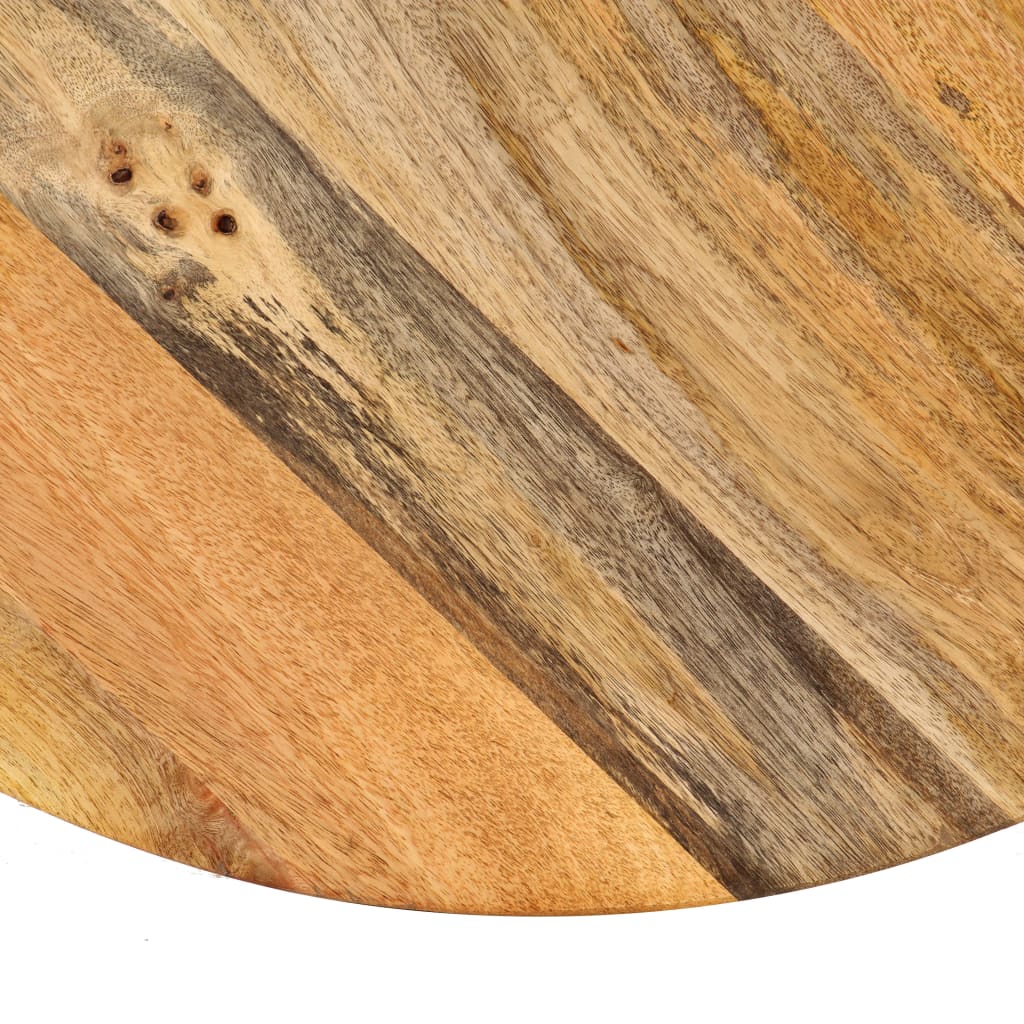 vidaXL Mesa de bar madera maciza de mango 60x(76-110) cm