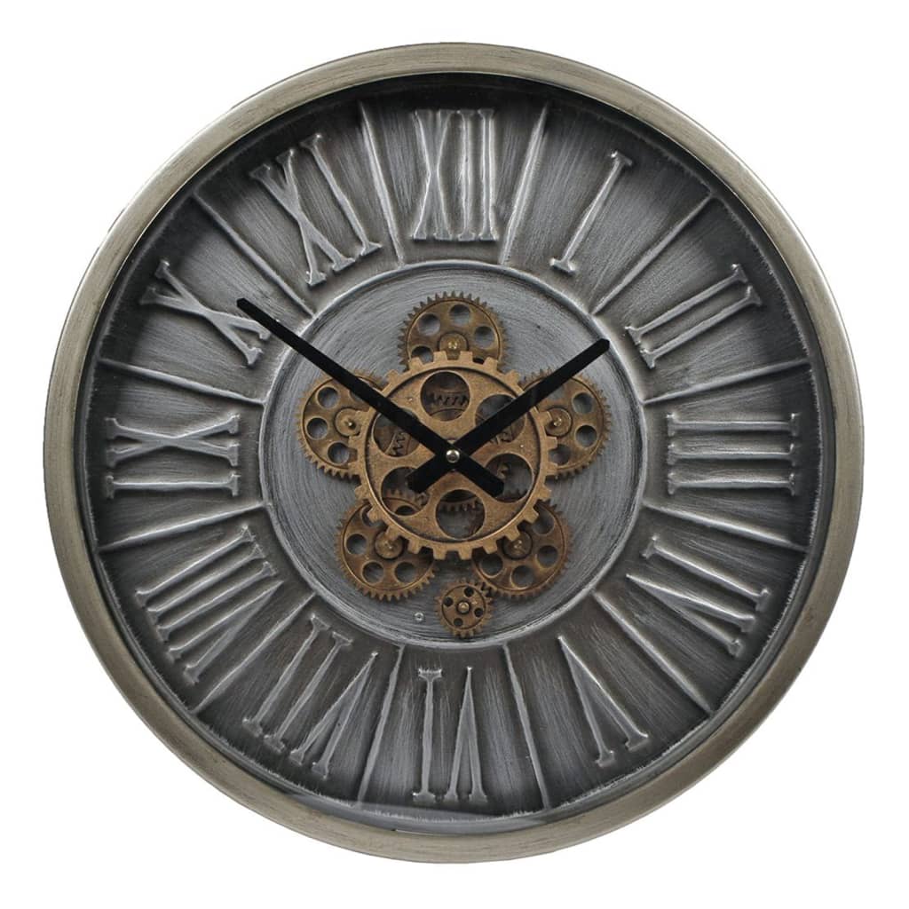 Gifts Amsterdam Reloj de radar Hamburg S acero negro 46 cm